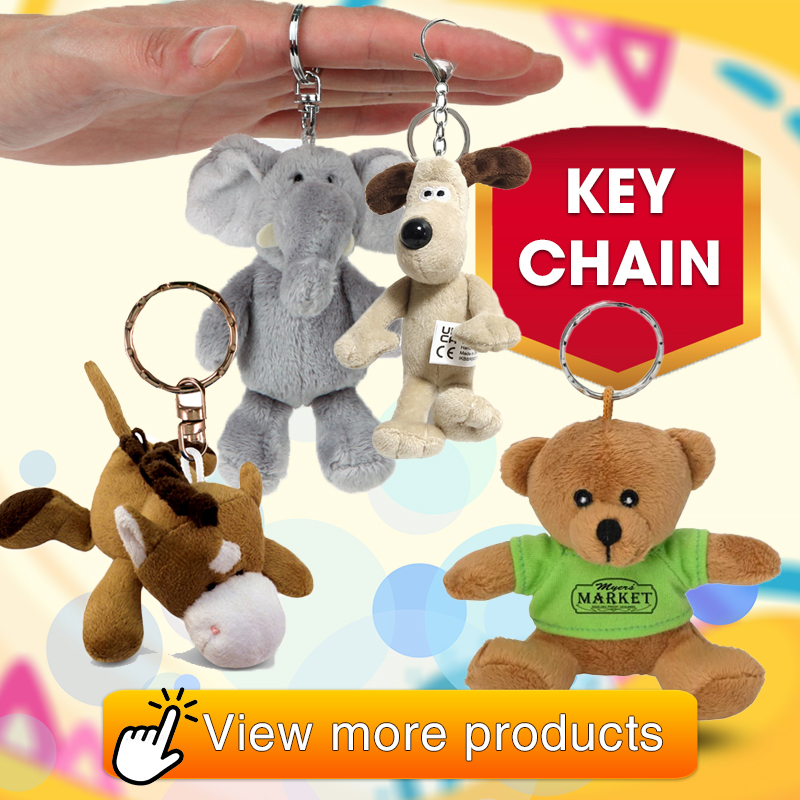 keychain stuffed animal upon request
